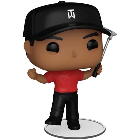 Alternative view of Golf Tiger Woods Sports Illustrated Funko Pop! Cover Figure #02 With Case