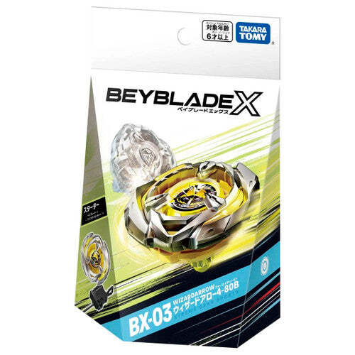 Alternative view of Takara Tomy Beyblade X Bx-03 Starter Wizard Arrow 4-80B