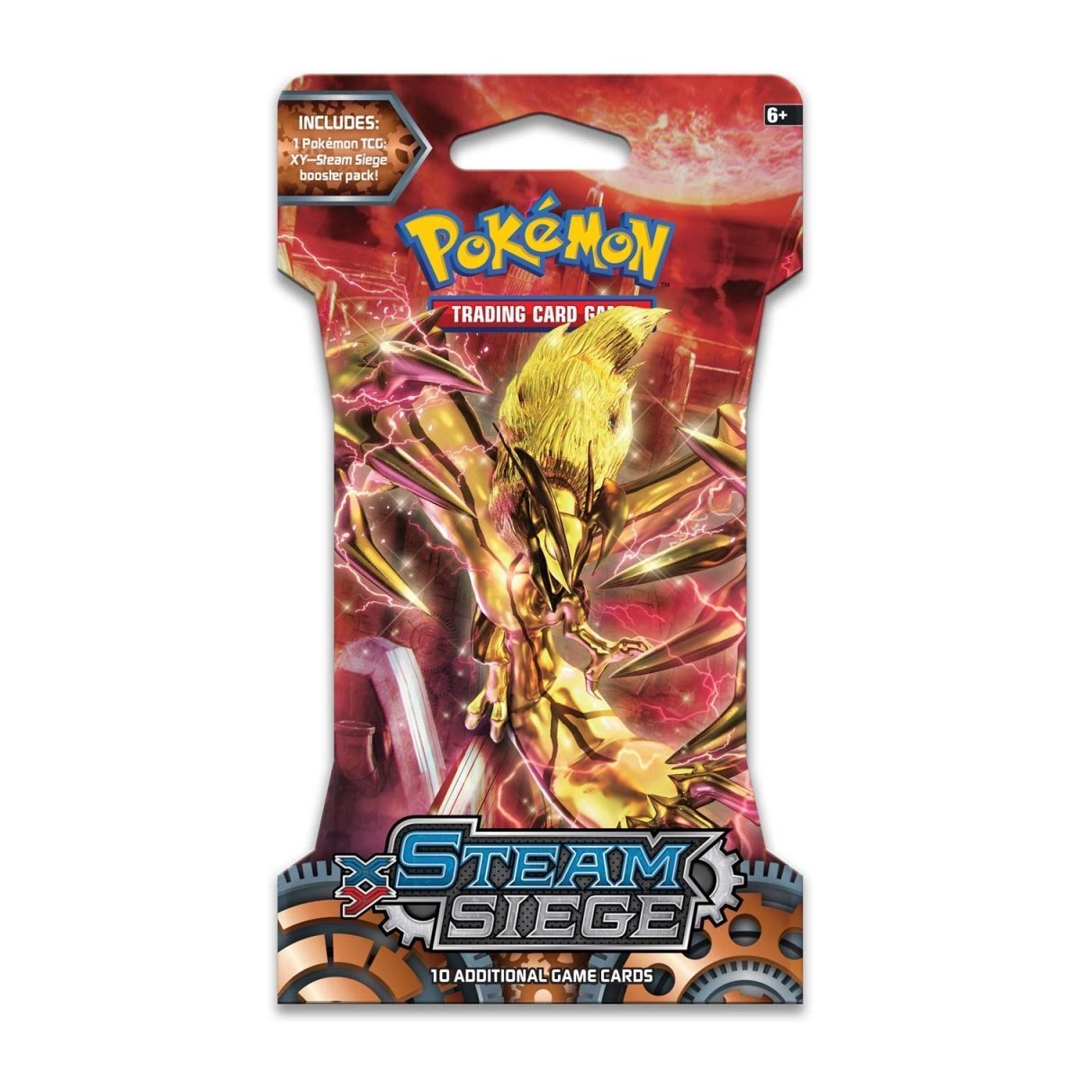 Alternative view of Pokemon Xy Steam Siege Sleeved Booster Pack