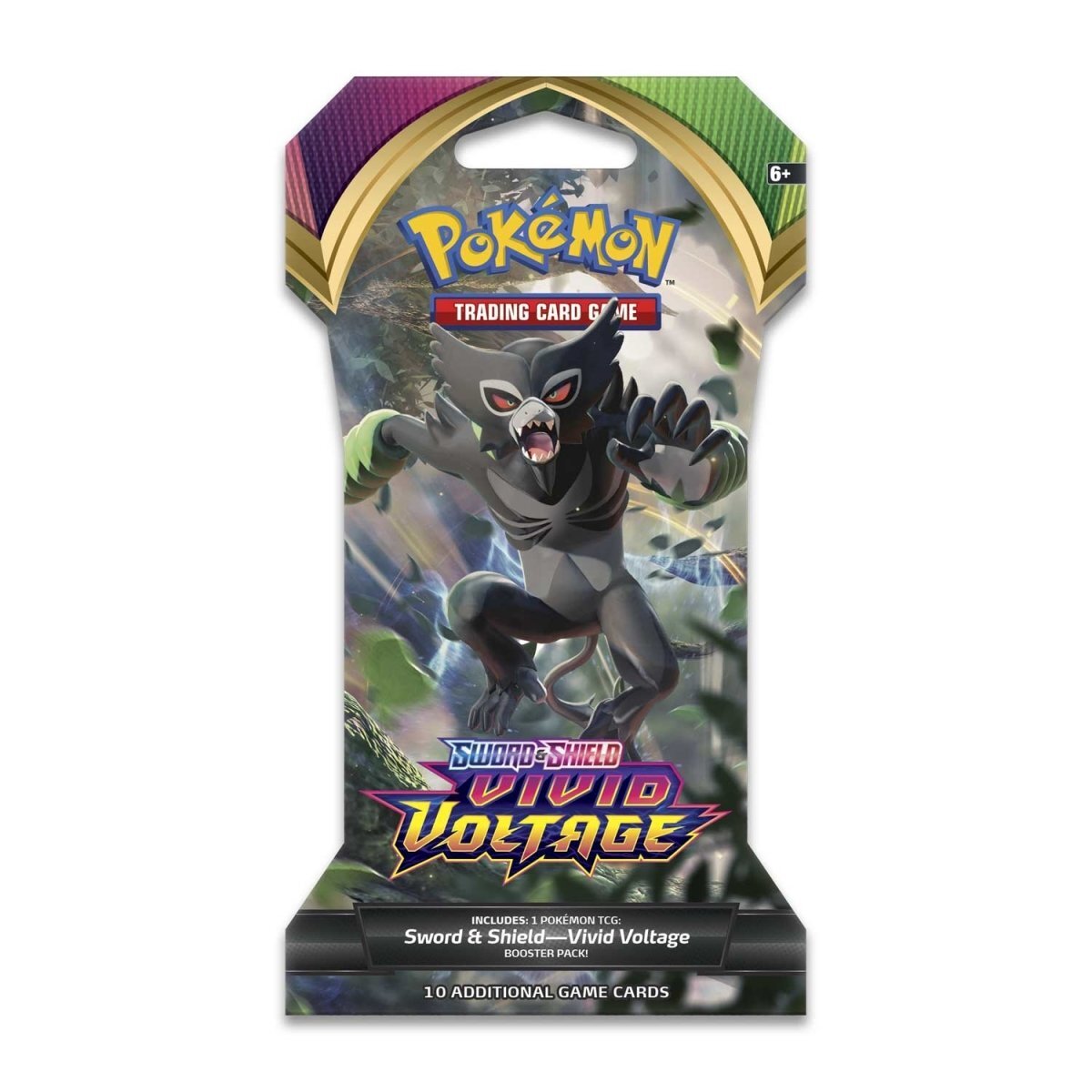 Alternative view of Pokemon Sword & Shield- Vivid Voltage Sleeved Booster Pack