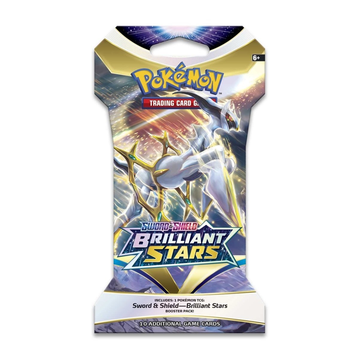 Alternative view of Pokemon Sword & Shield- Brilliant Stars Sleeved Booster Pack