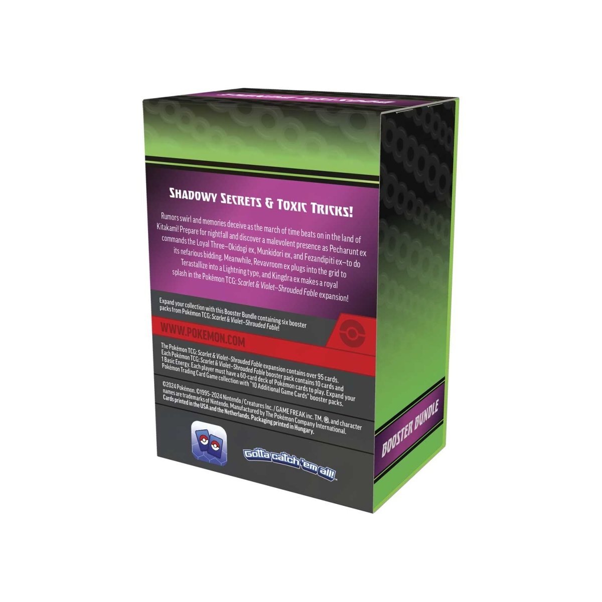 Alternative view of PokéMon Tcg: Scarlet & Violet-Shrouded Fable Booster Bundle (6 Packs)