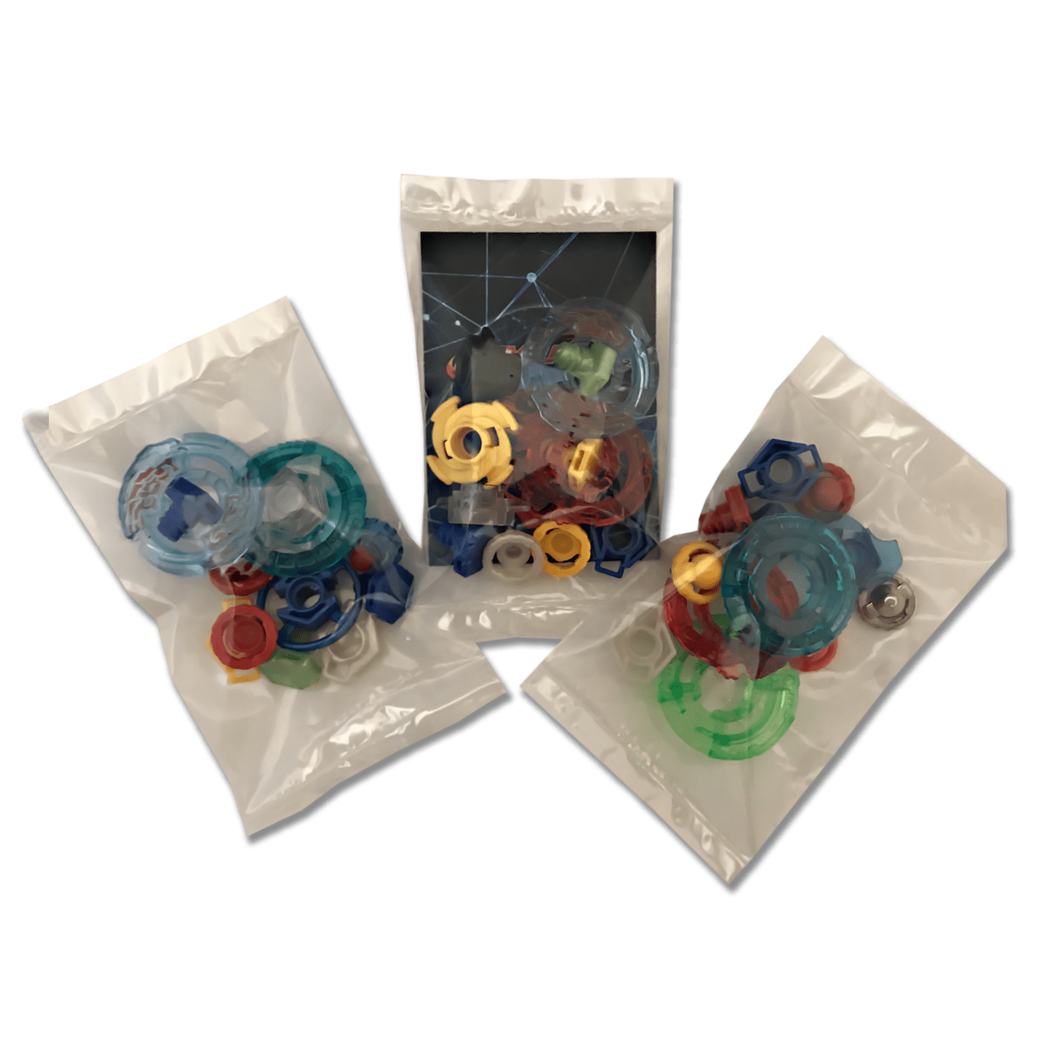 Alternative view of 36 Piece Beyblade Part Customizing Set
