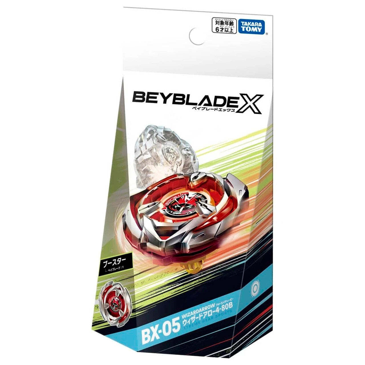 Alternative view of Takara Tomy Beyblade X Bx-05 Booster Wizard Arrow 4-80B