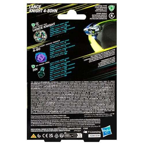 Alternative view of Hasbro Beyblade X Lance Knight 4-80Hn Starter Pack Set