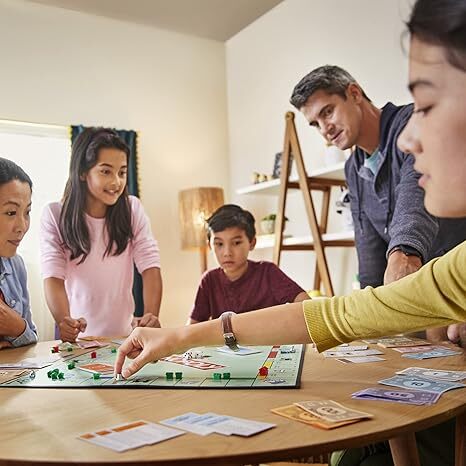 Monopoly Game, Family Board Games For 2 To 6 Players & Kids Ages 8 And Up, Includes 8 Tokens - Image 2