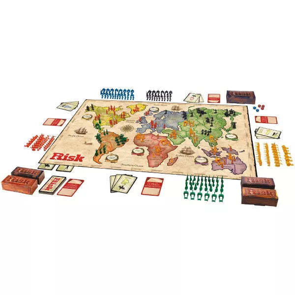 Alternative view of Risk Board Game
