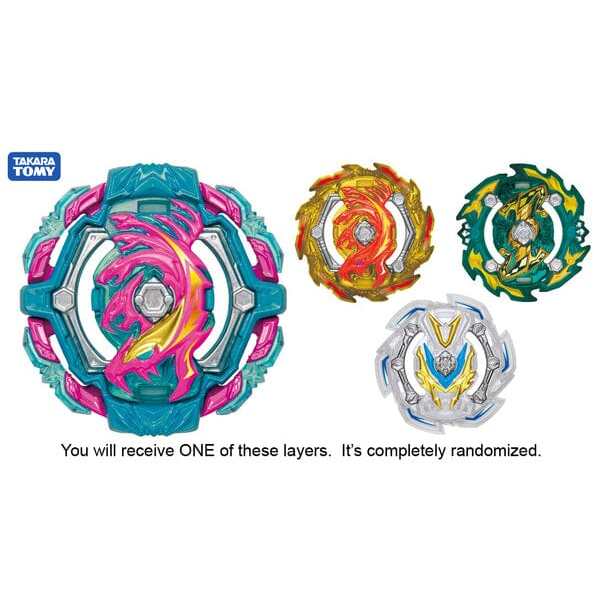Alternative view of Takara Tomy Beyblade Burst Rise Random Layer Vol. 2 Poison Hydra Zan B-147