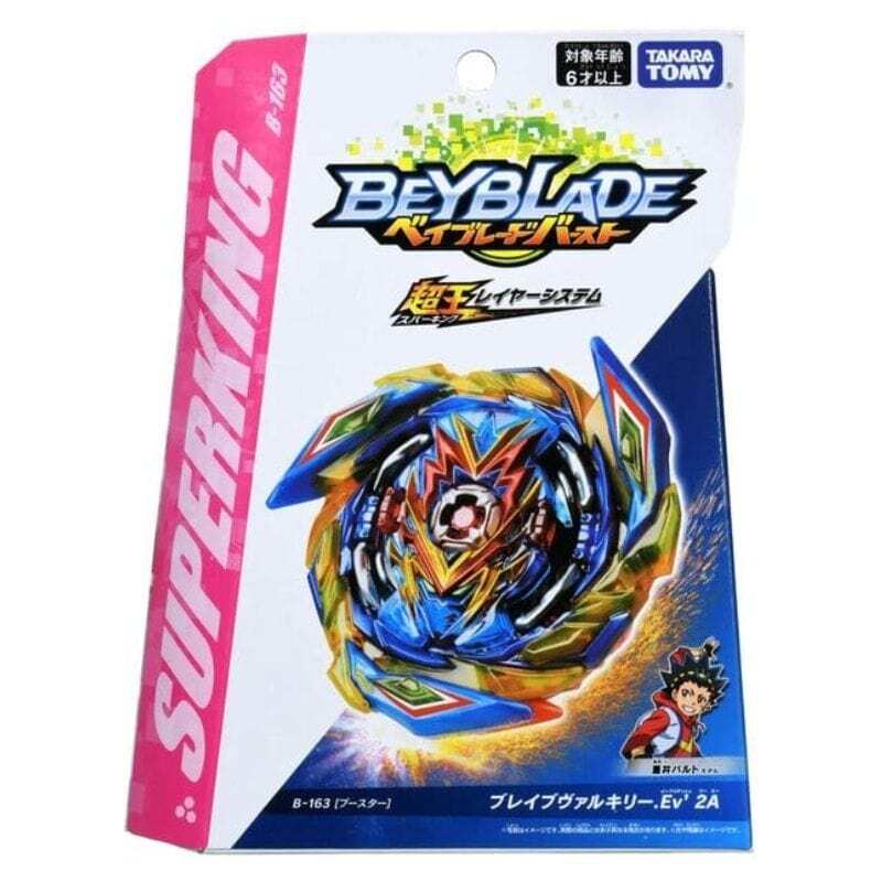 Takara Tomy Brave Valkyrie .Ev' 2A Burst Superking Beyblade B-163
