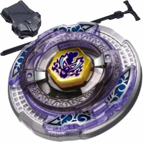 Takara Tomy Scythe Kronos T125Eds Metal Fury Beyblade Starter W/ Launcher Bb-113 - Image 3