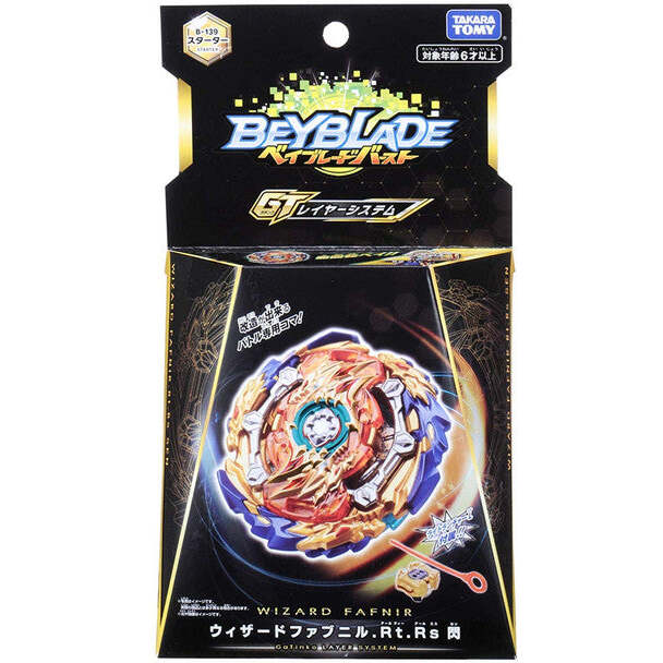 Takara Tomy Wizard Fafnir .Rt.Rs Beyblade Burst Gt Starter W/ Launcher B-139